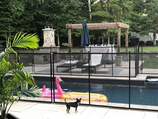 Dog fence, Protect your dog with a removable fence, installing a pool fence for dog, Pool fence for dogs and kids, Removable pet fence for your pool, Pet fencing, Pool and pet safety, Pet pool safety fence, Pet fence, Pool safety for pets, Pet safety fence, Pet pool safety, Pool fence for dogs, Removable pet fence, Pet fence DIY, Removable pet pool safety fence, DIY Dog fence, Do it yourself pet fences, Temporary pet fence, Temporary dog fence, residential pool enclosure, Pool fence DIY, Secure your pool, swimming pool enclosure, Drowning prevention, fence your pool, keep your pool safe