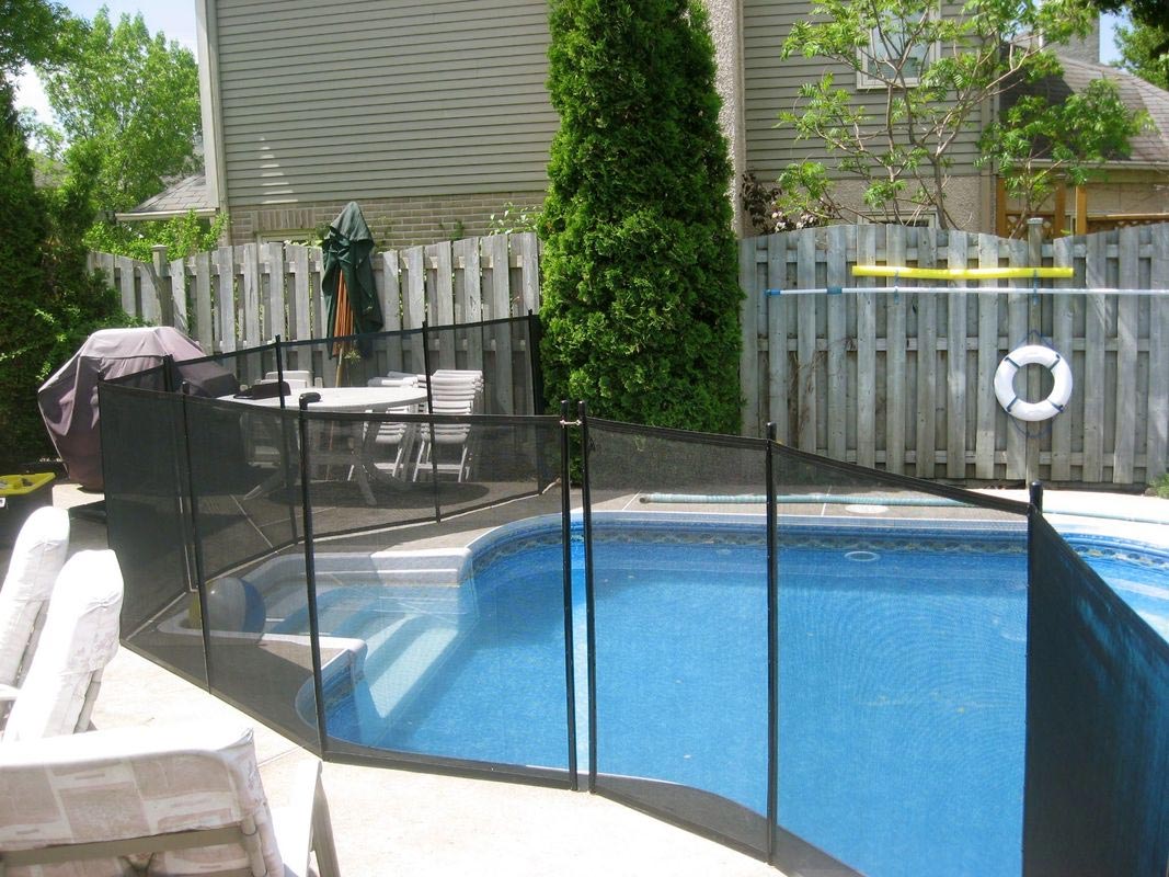 Inground pool fence, child safe removable pool fence, Above ground pool fence, POOL FENCE DO IT YOURSELF  |  DIY POOL FENCING