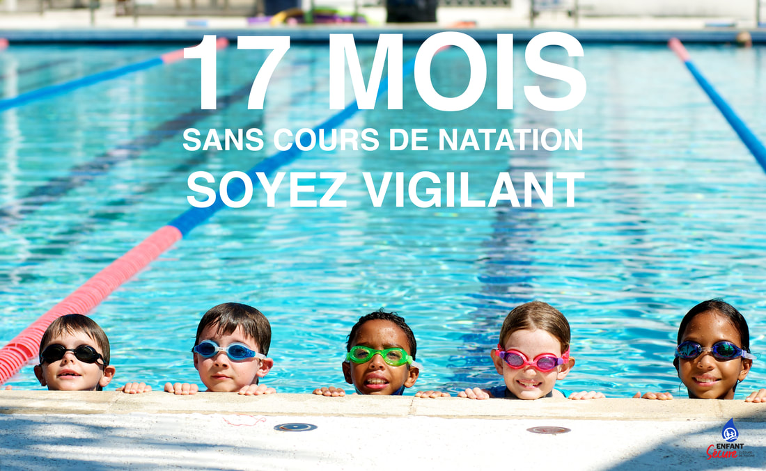 Vigilance, natation, cours de natation, swimming lessons, pandémie, covid-19, prevention, safety