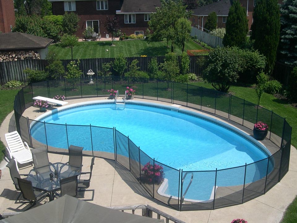 Swimming pool enclosure, clôture pour piscine